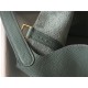 Hermes Picotin Lock 18/22 Bag Togo Leather In Vert Amande WAX High