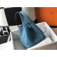 Hermes Picotin Lock 18/22 Bag Togo Leather In Denim Fonce WAX High