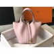 Hermes Picotin Lock 18/22 Bag Togo Leather In Rose Saiura WAX High