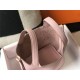 Hermes Picotin Lock 18/22 Bag Togo Leather In Rose Saiura WAX High