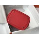 Hermes Picotin Lock 18/22 Bag Togo Leather In Red-Silver WAX High