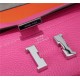 Hermes Constance Long Wallet Calfskin In Fuchsia High