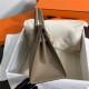 Hermes Birkin Sellier Bag 25cm Epsom Leather WAX Etoupe Gold-Metal High