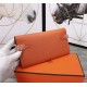 Hermes Kelly Classic Wallet Calfskin In Orange High