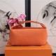 Hermes Bride-a-Brac Travel Case Small/Large Model Orange High