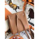 Hermes Kelly Ado PM Backpack Togo Leather WAX In Tan Silver-Metal High