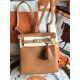 Hermes Kelly Ado PM Backpack Togo Leather WAX In Camel Gold-Metal High