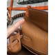 Hermes Kelly Ado PM Backpack Togo Leather WAX In Camel Silver-Metal High