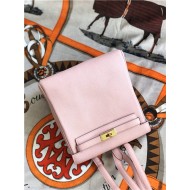 Hermes Kelly Ado PM Backpack Togo Leather WAX In Lt-Pink Gold-Metal High