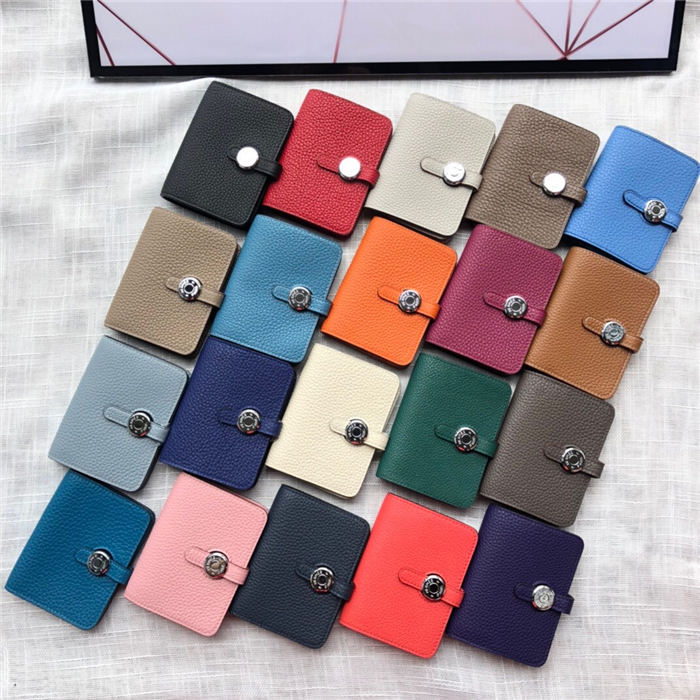 Hermes Dogon Card Holder Togo Leather In ALL COLORS High