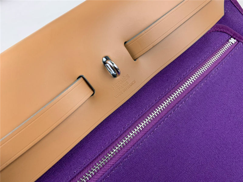 Hermes Herbag 31 Purple High