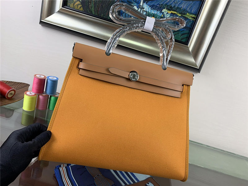 Hermes Herbag 31 Camel High