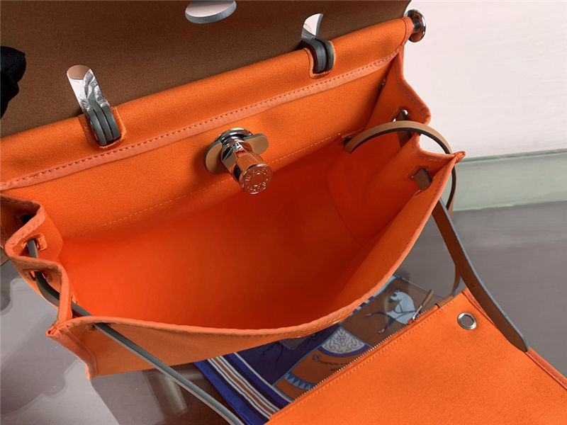 Hermes Herbag 31 Orange High