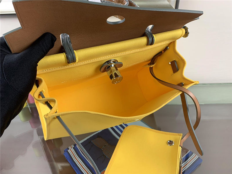 Hermes Herbag 31 Yellow High