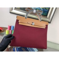 Hermes Herbag 31 Red Dark High