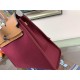 Hermes Herbag 31 Red Dark High