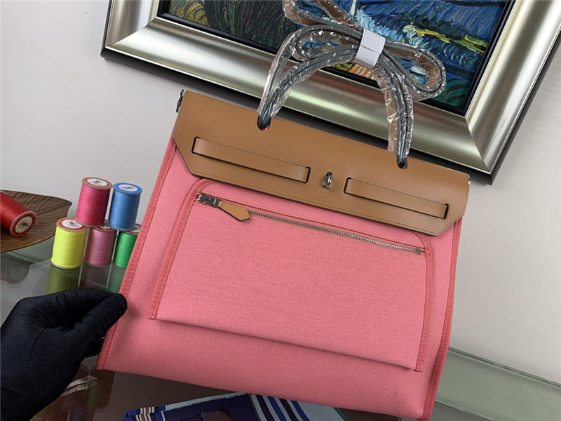 Hermes Herbag 31 Pink High