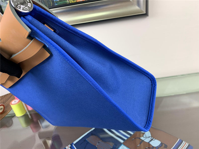 Hermes Herbag 31 Blue Royal Blue High