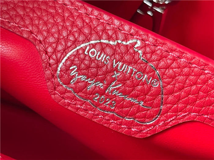 Louis Vuitton Capucines BB Taurillon LV x YK leather M21692/M48865 Red High