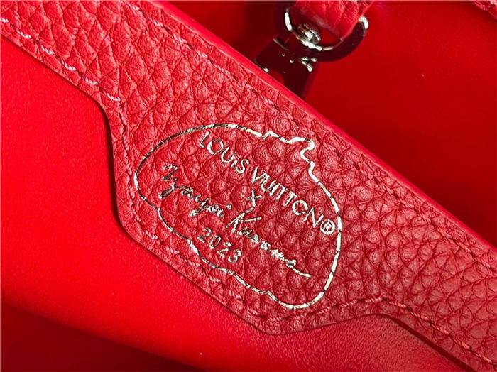 Louis Vuitton Capucines MM Taurillon LV x YK leather M21692/M48865 Red High