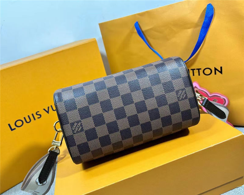 Louis Vuitton SPEEDY BANDOULIÈRE 20 Damier Ebene High