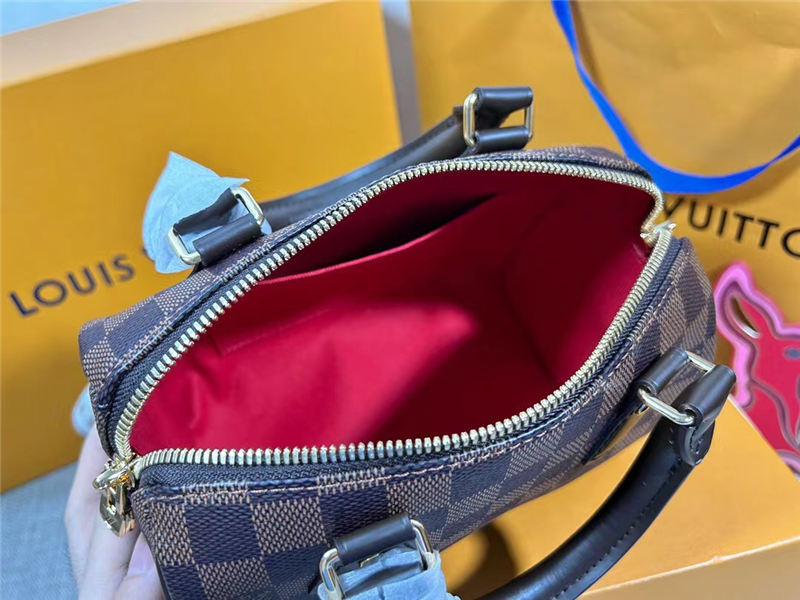 Louis Vuitton SPEEDY BANDOULIÈRE 20 Damier Ebene High