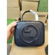 Gucci Blondie Top Handle bag Leather 744434 Blue High