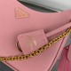 Prada Re-Edition 2005 Saffiano leather bag 1BH204 Pink High