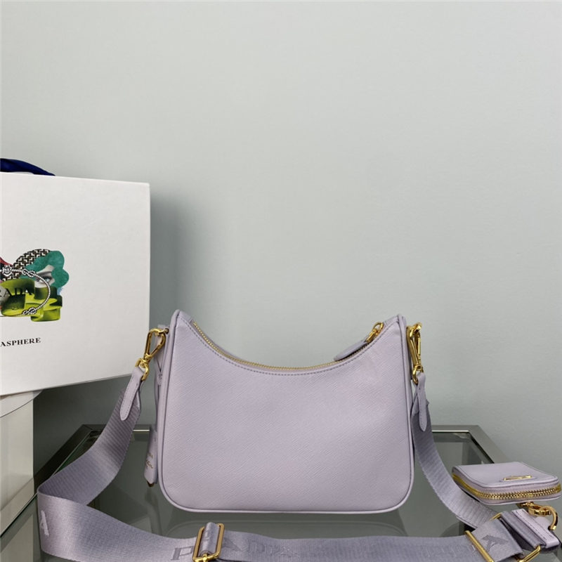 Prada Re-Edition 2005 Saffiano leather bag 1BH204 Lilac High