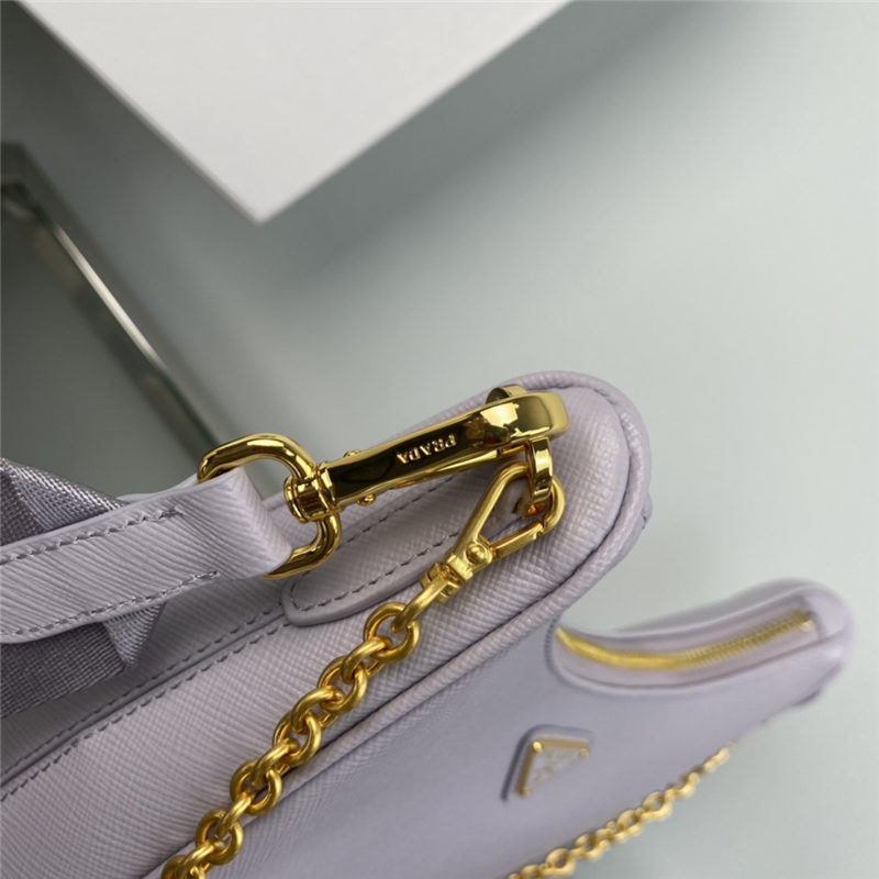 Prada Re-Edition 2005 Saffiano leather bag 1BH204 Lilac High