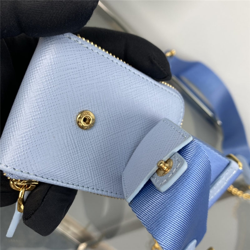 Prada Re-Edition 2005 Saffiano leather bag 1BH204 Pale Blue High