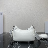 Prada Re-Edition 2005 Padded nappa-leather bag 1BH204 White High