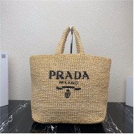 Prada Crochet Tote Bag 1BG392 High