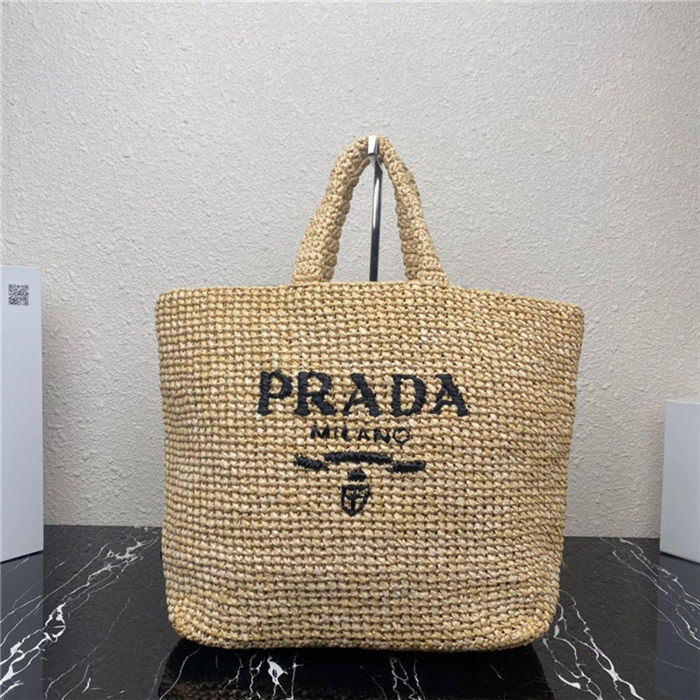 Prada Crochet Tote Bag 1BG392 High