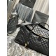 ES GIANT TRAVEL BAG IN QUILTED LEATHERR High