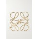 LOEWE BROOCH GOLD/SILVER