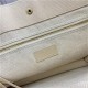 RIVE GAUCHE SMALL TOTE BAG IN LINEN AND LEATHER High