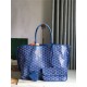 Saint Louis Claire-Voie PM Bag Goyardine Canvas & Chevroches Calfskin REVERSIBLE High