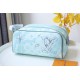 Louis Vuitton DOPP KIT TOILET POUCH Aquagarden coated canvas Crystal Blue M82337 High