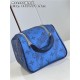 Louis Vuitton DOPP KIT TOILET POUCH Aquagarden coated canvas Blue M82337 High