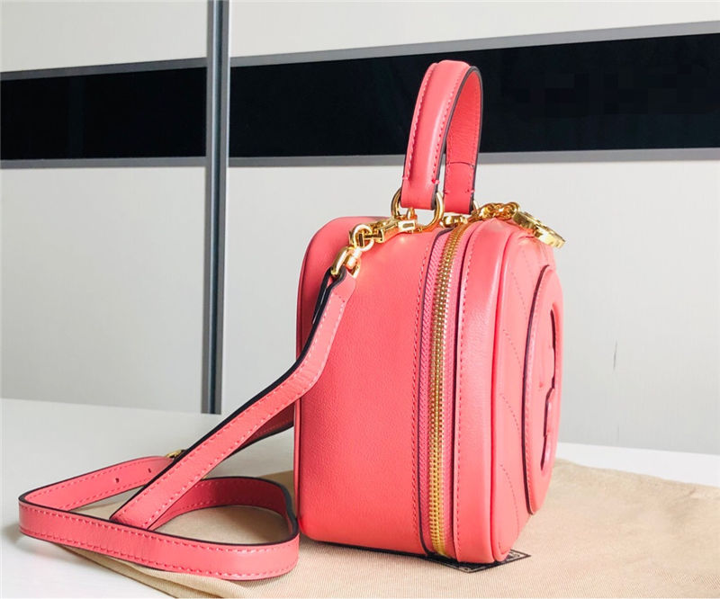 Gucci Blondie Top Handle bag Leather 744434 Pink High