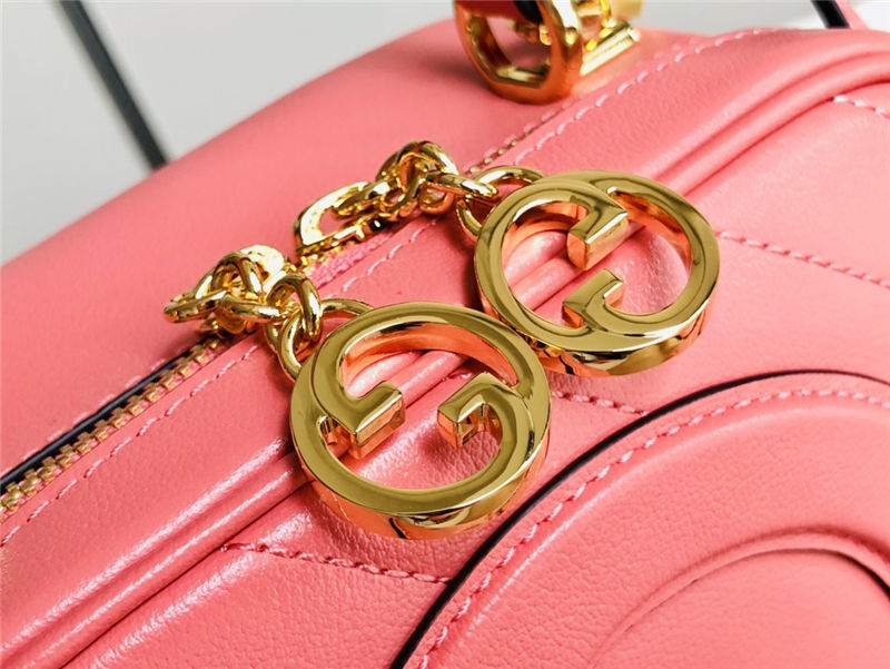 Gucci Blondie Top Handle bag Leather 744434 Pink High