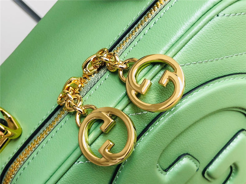 Gucci Blondie Top Handle bag Leather 744434 Green High