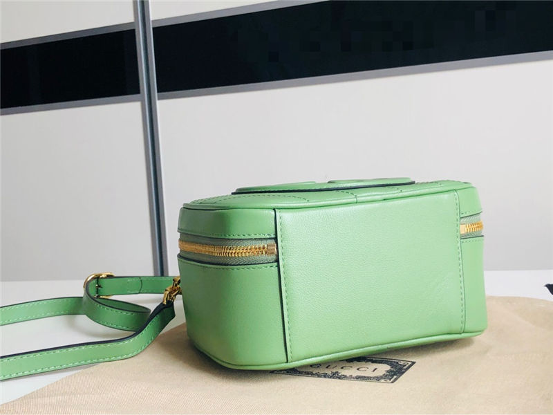 Gucci Blondie Top Handle bag Leather 744434 Green High