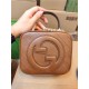 Gucci Blondie Top Handle bag Leather 744434 Tan High