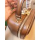 Gucci Blondie Top Handle bag Leather 744434 Tan High