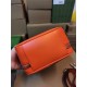 Gucci Blondie Top Handle bag Leather 744434 Orange High