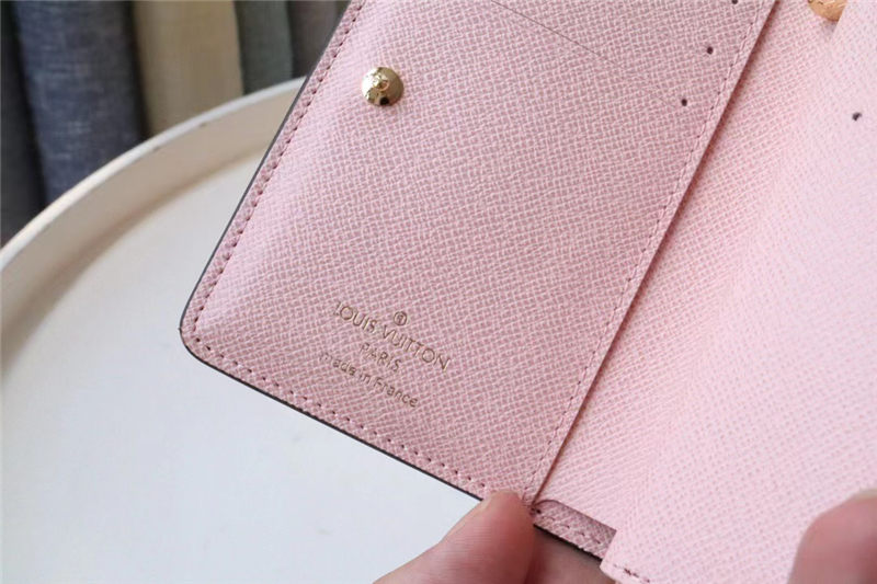 Louis Vuitton LOU WALLET Monogram coated canvas Pink M81461 High