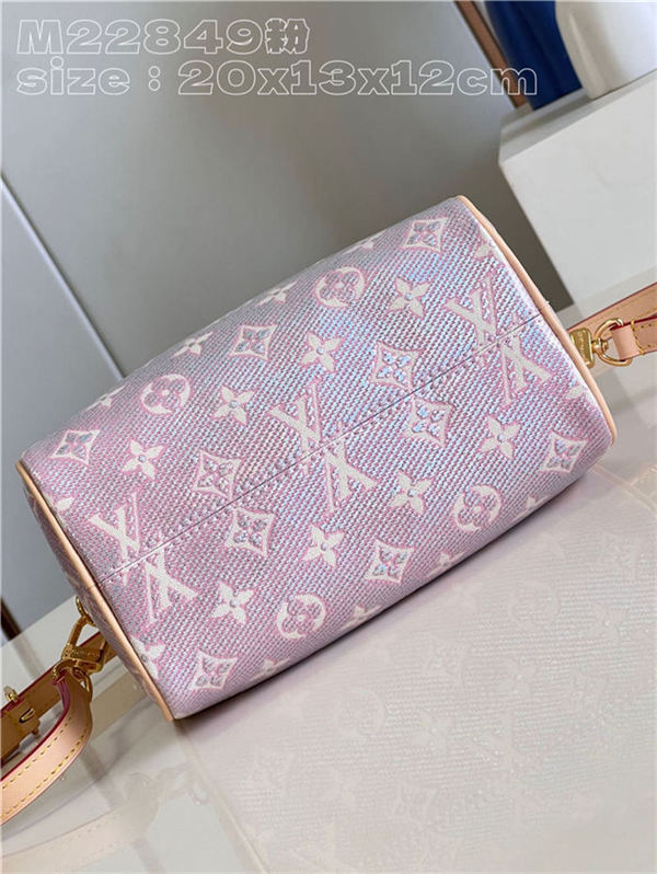 Louis Vuitton SPEEDY BANDOULIÈRE 20 Monogram Rose M22849 High