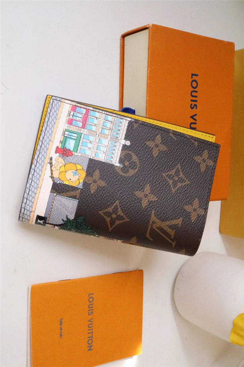 Louis Vuitton PASSPORT COVER Monogram coated canvas High